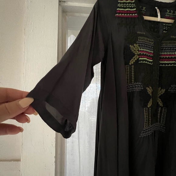 Free People tunic with embroidery - Picture 4 of 5
